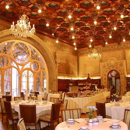 Palace Hotel Do Bussaco Luso  Exterior photo The interior of the restaurant