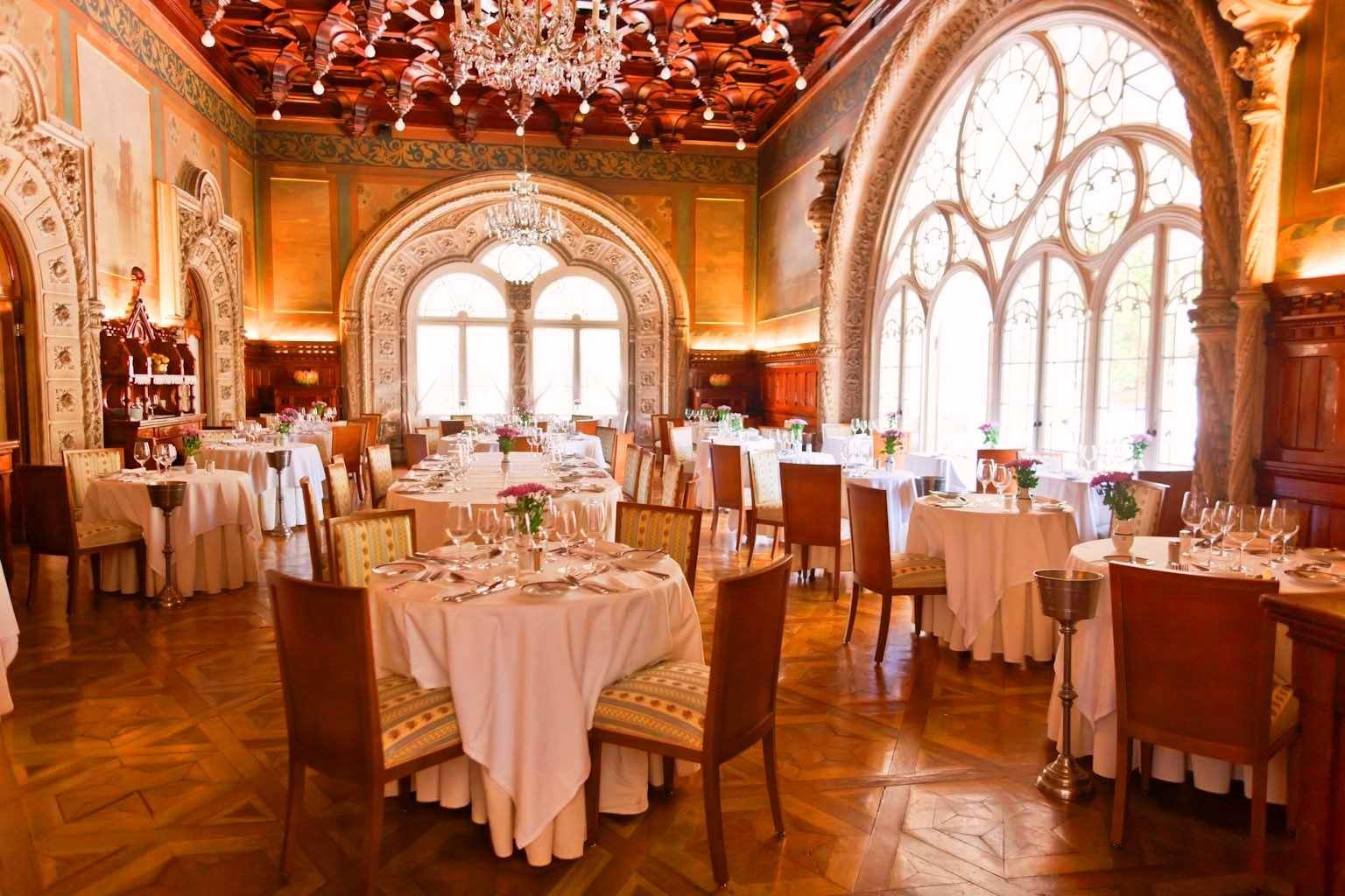 Palace Hotel Do Bussaco Luso  Exterior photo The restaurant