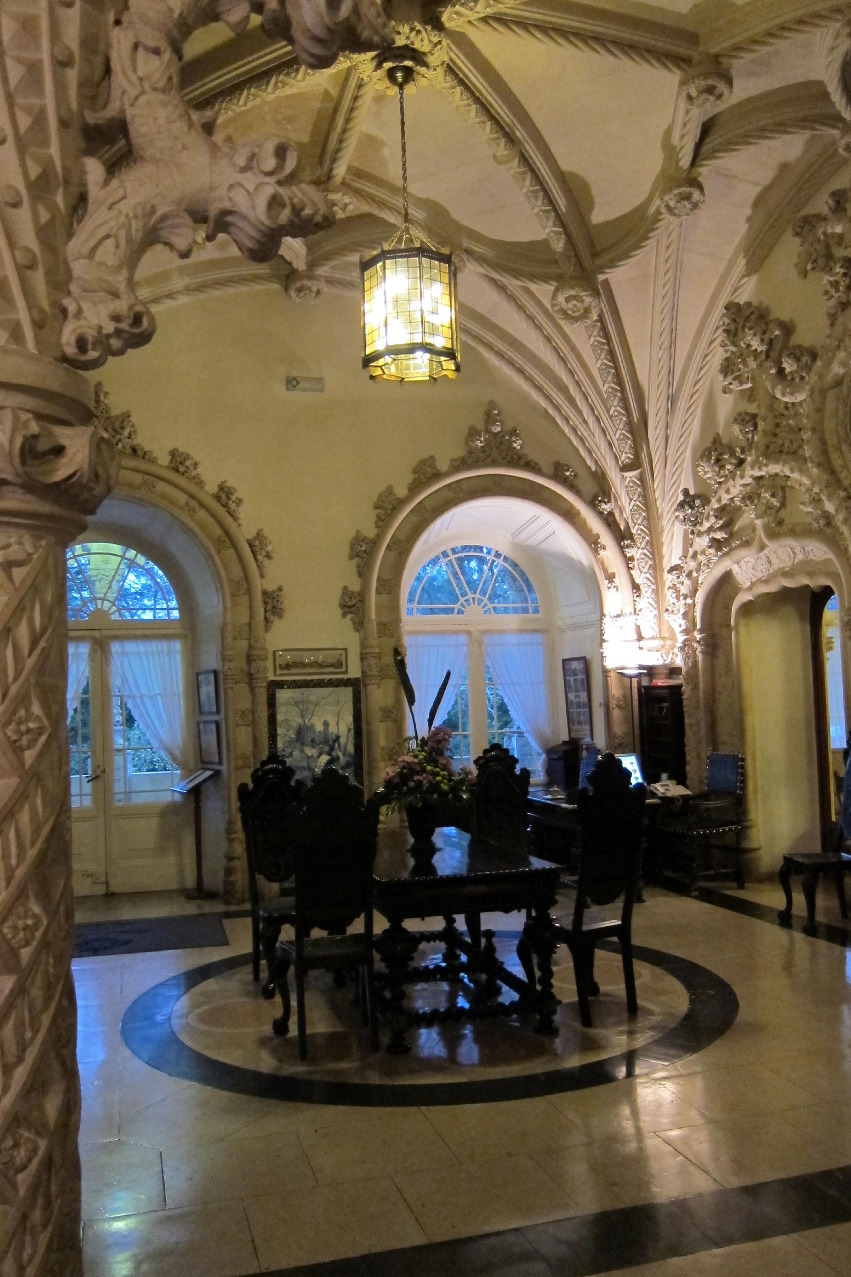 Palace Hotel Do Bussaco Luso  Exterior photo The lobby of the hotel